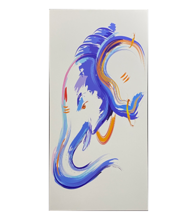 Peinture éléphant