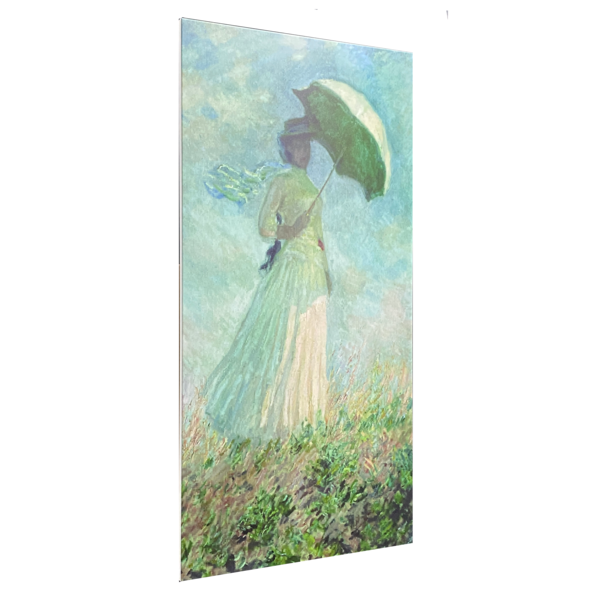 Tableau dame parapluie (2)